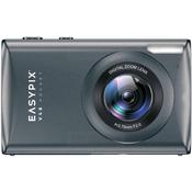 EasyPix V48 Pocket Digital Camera Anthracite 18x Digital Zoom 64MP 2.8" Screen Anti-Shake Function Lithium Battery 4K Video