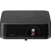 Epson Lifestudio Pop Plus 4K Smart Projector Metallic Black 700 ANSI Lumens 3LCD Sound by Bose Portable Google TV Bluetooth Wi-Fi 5