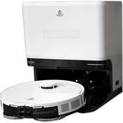 HomeBot Glider 6-in-1 Robot Vacuum and Mop with Self Emptying Station | White | 10,000 Pa Suction | LDS SLAM Navigation | Dual Spinning Mops | 20mm Obstacle Climbing | 180 Min Runtime | Under 62dB | 4-Level Mapping | Irish Voice Control
