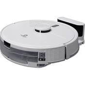 HomeBot Spritz Robot Vacuum & Mop - White, 4000Pa Suction, 100 Min Runtime, LDS SLAM Navigation, App/Voice Control, Auto Carpet Boost, Washable Filter, Climbs Door Saddles