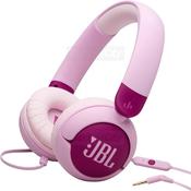 JBL Junior 320 Kids Wired On-Ear Headphones with Safe Sound &amp; Built-In Mic | Purple image
