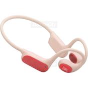JBL Junior Free Wireless Open-Ear Kids Headphones with Safe Sound | Peach image