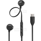 JBL Tune 305C USB-C Wired Earbud Headphones | Black image