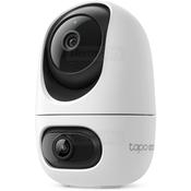 TP-Link Tapo Dual Lens 2K 3MP Indoor Pan &amp; Tilt Smart Security Camera with AI Detection | White image