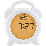 Alecto BC-100 Sleep Trainer Night Light Alarm Clock | White image