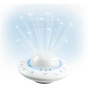 Alecto BC-125 Sound Activated Baby Light Projector | White Blue image