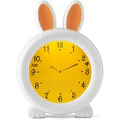 Alecto BUNNY Rechargeable Sleep Trainer with Night Light and Alarm Clock | White image