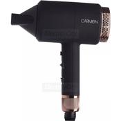 Carmen Noir II Pro 1800W Hair Dryer with Concentrator Nozzle | Black &amp; Copper
