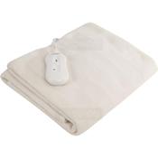 Carmen Single Heated Under Blanket with Overheat Protection | White image