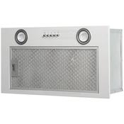 CDA 50cm Wall-Mounted Canopy Cooker Hood with 3 Speeds | Silver image