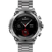 Garett Atom 47mm Smartwatch | Silver Steel image