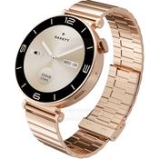 Garett Rose Gold Solid Steel 42mm Smartwatch | Rose Gold image