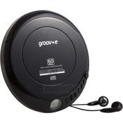 Groov-e Personal CD Player with Anti-Skip Protection | Black image