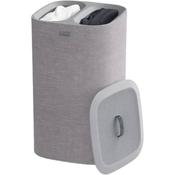 Joseph Joseph Tota 60 Litre Dual Compartment Laundry Separation Basket | Grey image