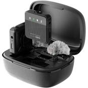 Easypix MyStudio MIC DUO Wireless Lavalier Microphone System with Charging Case