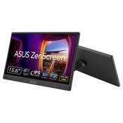 ASUS ZenScreen 15.6 Inch Full HD Portable USB-C Monitor | Black image