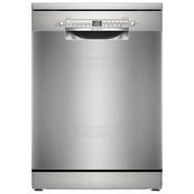 Bosch Series 2 60cm Freestanding Dishwasher with Home Connect - Brushed Steel Finish, Extra Dry, SpeedPerfect+, Rackmatic, Vario Drawer, EcoSilence Drive