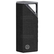 BUGANi Brief Portable Bluetooth Speaker | Black &amp; Silver