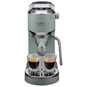 DeLonghi Dedica Duo 15 Bar Espresso Machine with Cold Brew and Steam Wand | Green image