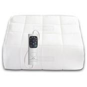 Dreamland Snowed In Electric Mattress Protector with Intelliheat | White image