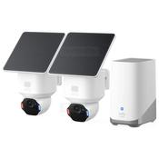 Eufy Security SoloCam E42 4K Solar Powered Smart Home Security Camera | 2 Camera Kit with HomeBase S380 image