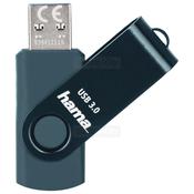 Hama Rotate 64GB USB 3.0 Stick | Teal Blue image