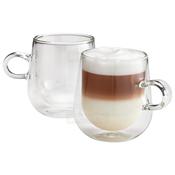 Judge Duo Latte 325ml Double Walled Glass Coffee Cups | Set of 2 image
