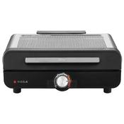 Ninja Sizzle Indoor Grill & Flat Plate | Low Smoke | High-Heat Cooking | Includes Grill Plate & Flat Plate | GR101UK | Free Delivery | 