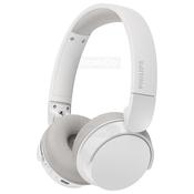 Philips On-Ear Wireless Headphones with Dynamic Bass | White image