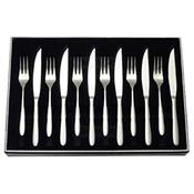 Stellar Winchester Steak Knife &amp; Fork Set | Stainless Steel image