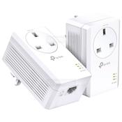TP-Link TL-PA7017P AV1000 Gigabit Passthrough Powerline Adapter Starter Kit image