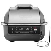 Ninja 5-in-1 Grill &amp; Air Fryer with Smart Cook System | Black &amp; Silver image
