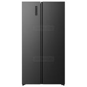 Hisense PureFlat 544 Litre Freestanding American Side-by-Side Fridge Freezer with Total No Frost | Black
