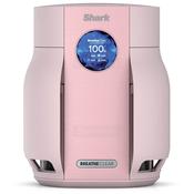 Shark BreatheClear Compact Air Purifier NeverChange6 HEPA Blush 27m² 20W 2.58kg 23.32x23.72x29.31cm Air Sense Anti-Odor Quiet Night Mode Motion Light Detection Pink Digital Display 100% Air Quality