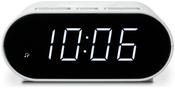 Roberts Ortus Charge FM Radio Alarm with Bluetooth &amp; Wireless Charger | White