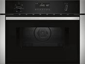 Neff N50 44 Litre Built-in Combination Microwave Oven | Stainless Steel image
