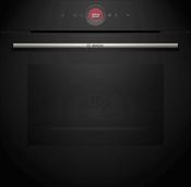 Bosch Series 8 60cm 71 Litre Built-in Single Oven | Black image
