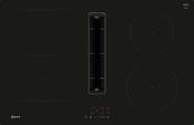 Neff N50 80cm 4 Zone Induction Hob with Built In Ventilation