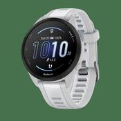 Garmin Forerunner 165 Music Smartwatch | Mist Gray &amp; Whitestone image