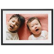 Aura Carver 10.1 Inch WiFi Digital Photo Frame with Mat | Gravel