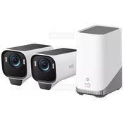 Eufy Security eufyCam S3 Pro &amp; HomeBase S380 | Two Pack image