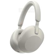 Sony WH-1000XM5 On-Ear Noise Cancelling Bluetooth Headphones | Beige image
