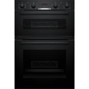 Bosch Series 6 105 Litre Built-in Double Electric Oven | Black