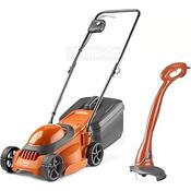 Flymo SimpliMow 300 1000W 30cm Electric Lawn Mower with MiniTrim Grass Trimmer