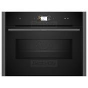 Neff N 90 45 Litre Built-in Compact Oven with Microwave | Graphite