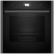 NEFF N 90 71 Litre Built-in Electric Slide &amp; Hide Smart Oven | Grey