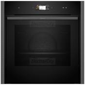 Neff N 90 71 Litre Electric Built-in Slide &amp; Hide Smart Steam Oven | Grey