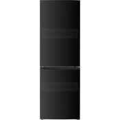 Belling 55cm Freestanding Fridge Freezer | Black Steel