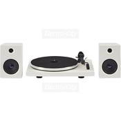 Crosley T150 Bluetooth Record Player with Speakers | White image