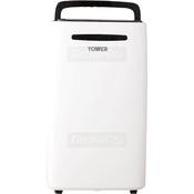 Tower 20 Litre Dehumidifier with Timer | White